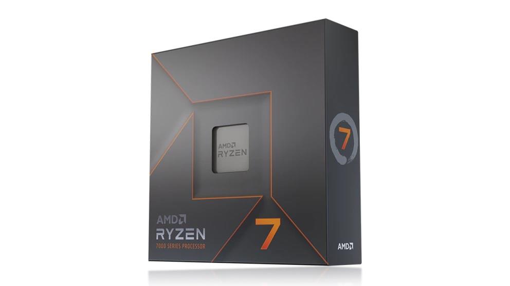 CPU AMD Desktop Ryzen 7 R7-7700X 4500 MHz Cores 8 32MB Socket SAM5 105 Watts GPU Radeon BOX 100-100000591WOF