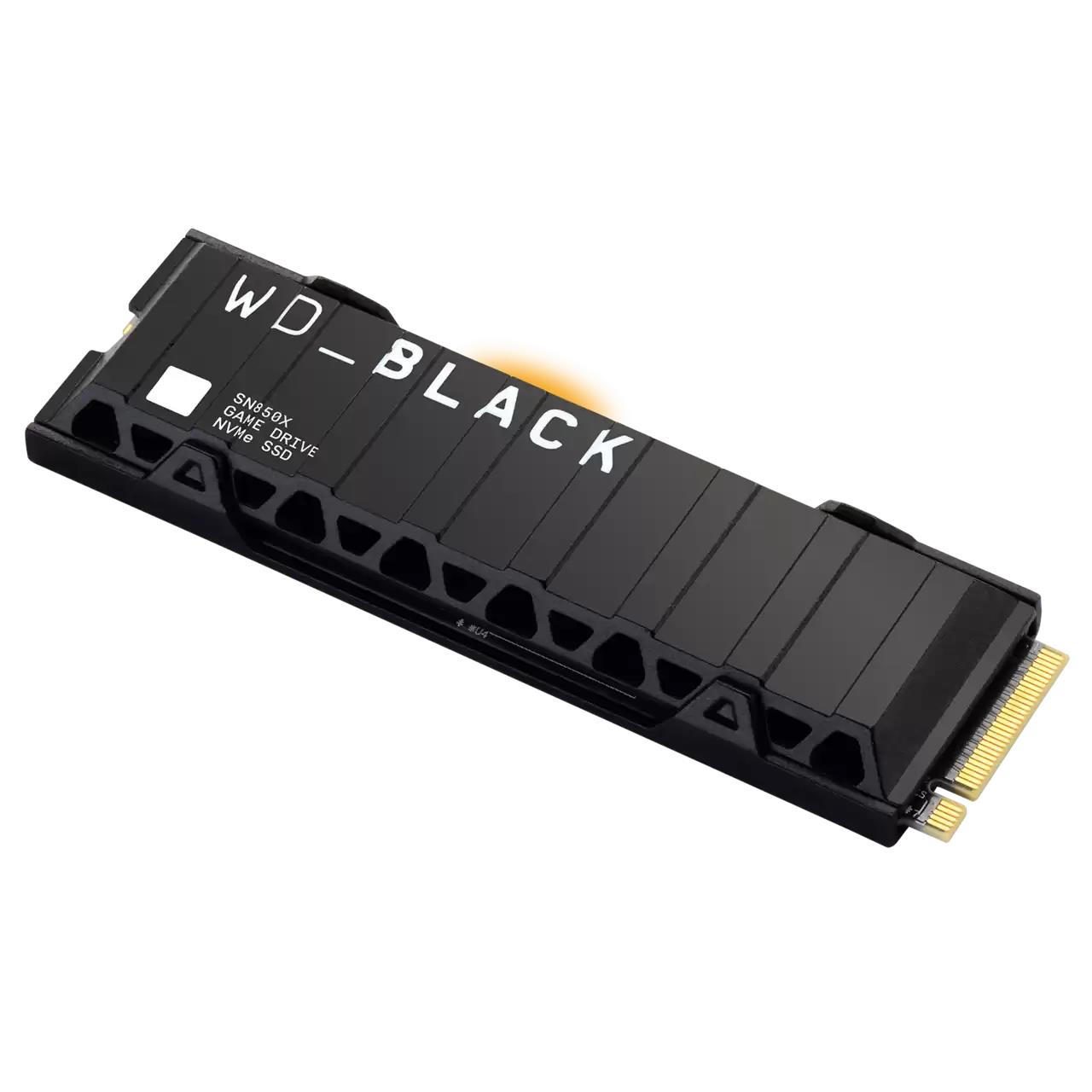 SSD SANDISK 600xTBW rating Read speed 7300 MB/s Write speed 6300 MB/s NVMe Yes PCI Express 4.0 M.2 1000 GB POWERED BY SANDISK Black SN850X WDS100T2XHE