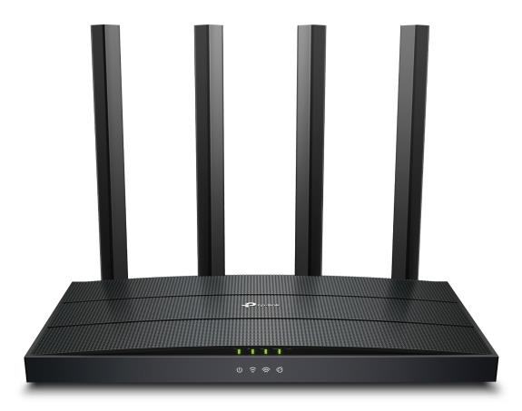 Wireless Router TP-LINK 1500 Mbps Wi-Fi 6 1 WAN 3x10/100/1000M Number of antennas 4 ARCHERAX17