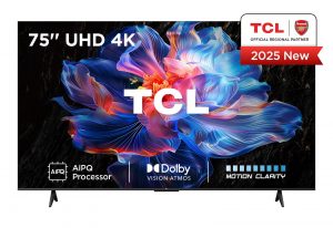 TV Set TCL 75 " 4K Ultra HD 3840 x 2160 pixels Flat 16:9 DLED 75V6C