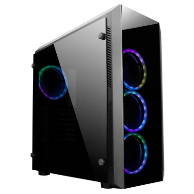 Case CHIEFTEC SCORPION II MidiTower Not included ATX MicroATX MiniITX Colour Black GL-02B-OP