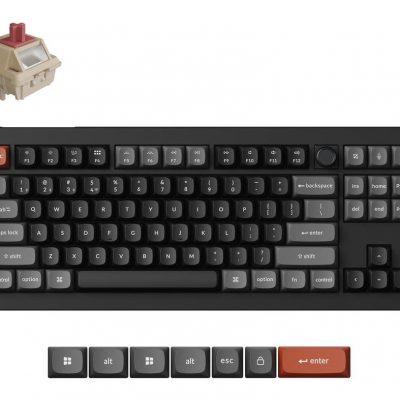 KEYBOARD WRL V3 ULTRA/BLACK V3U-D1 KEYCHRON
