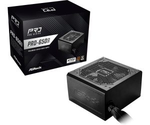 Power Supply ASROCK ATX PC 100 – 240 V 650 W PRO-650B