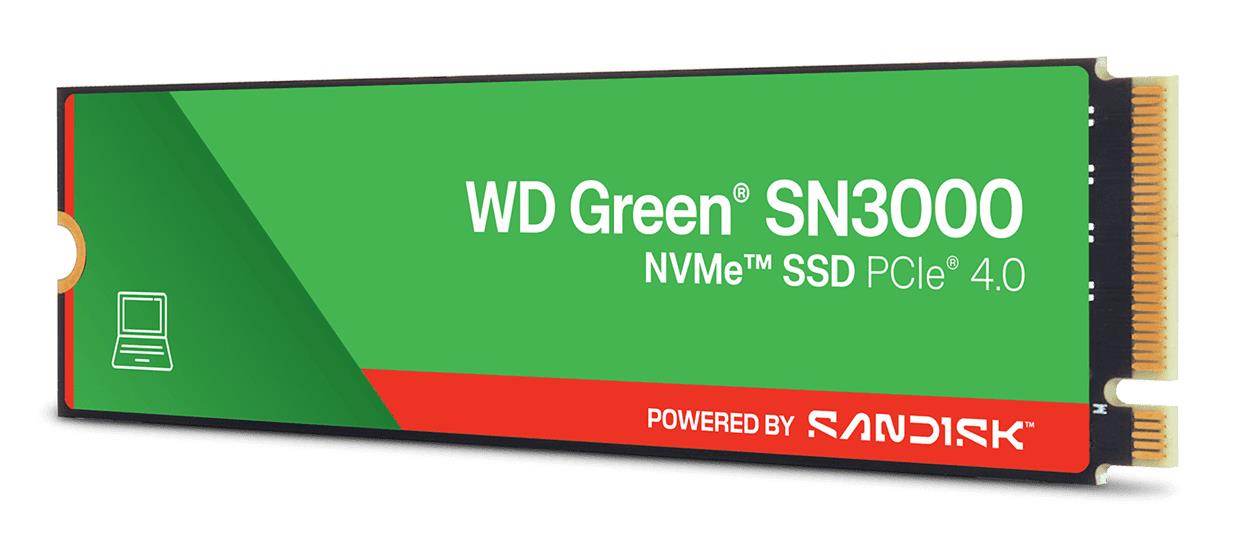 SSD SANDISK Bulk 150xTBW rating MTBF 1.75 h NVMe Yes PCI Express 4.0 M.2 1000 GB WDS100T4G1E-00CPS0