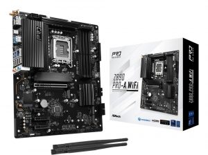 Mainboard ASROCK Intel Z890 LGA1851 ATX Memory DDR5 Memory slots 4 Z890PRO-AWIFI
