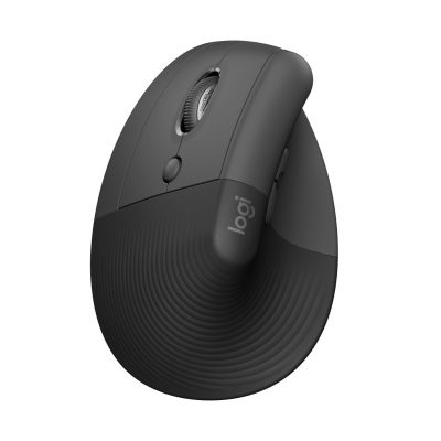 MOUSE USB WRL LIFT LEFT/GRAPHITE 910-006474 LOGITECH