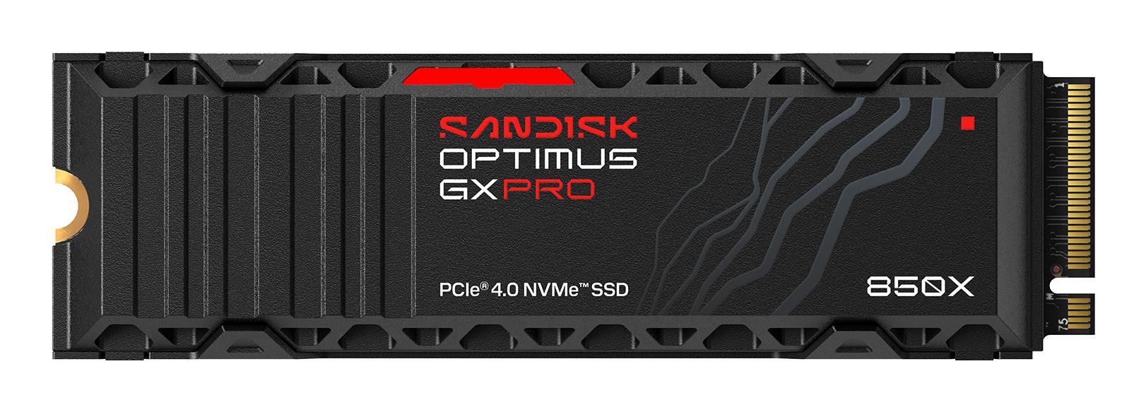 SSD SANDISK 2400xTBW rating MTBF 1750000 h Read speed 7300 MB/s Write speed 6600 MB/s NVMe Yes PCI Express 4.0 M.2 4000 GB SDSP81400TAH-000E0