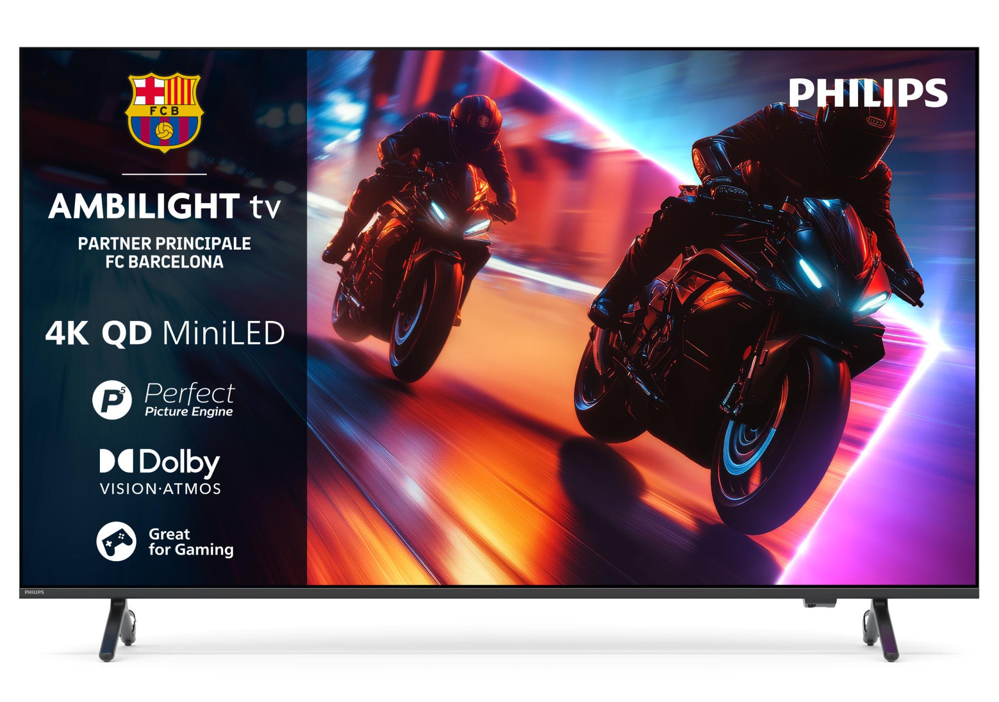 TV Set PHILIPS 75 " 3840 x 2160 pixels Flat QD-Mini LED 75MLED920/12