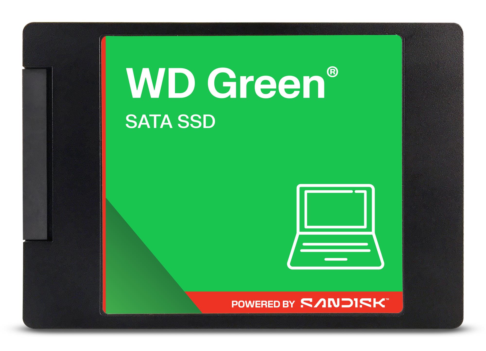 SSD SANDISK Green POWERED BY SANDISK 240 GB Serial ATA Read speed 545 MB/s 2.5″ MTBF 1000000 h WDS240G3G0A