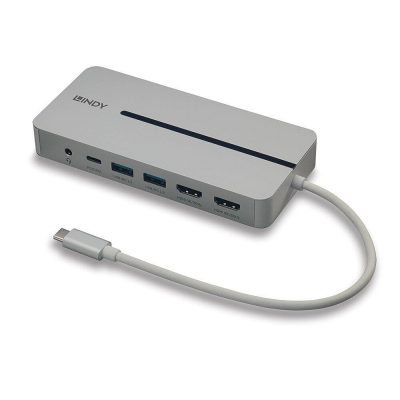 I/O DOCKING STATION USB-C/MINI DUAL 4K 43360 LINDY