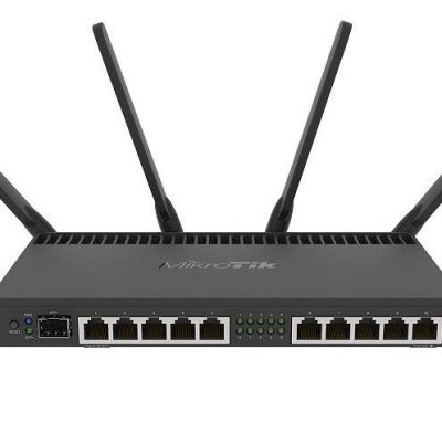 Wireless Router MIKROTIK RB4011iGS+5HacQ2HnD-IN Wi-Fi 5 (802.11ac) Data speed 1733 Mbit/s Ethernet LAN Yes