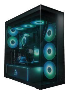 Case ARCTIC Xtender VG (Black) Case product features Transparent panel Not included Colour Black ACPCC00016A