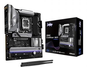 Mainboard ASROCK Intel Z890 LGA 1851 (Socket V1) ATX RAM DDR5-SDRAM 4xSlots Wi-Fi Yes Bluetooth Yes Z890LIVEMIXERWIFI