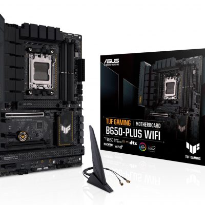 Mainboard ASUS AMD B650 SAM5 ATX Memory DDR5 Memory slots 4 2xPCI-Express 4.0 1x 2xPCI-Express 4.0 16x 3xM.2 1xHDMI 1xDisplayPort 4xUSB 2.0 2xUSB 3.2 2xUSB-C 1xRJ45 5xAudio port TUFGAMINGB650-PLUSWIFI