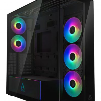Case|ARCTIC|EATX|Black|Midi Tower|PC|Xtender (Mirror Black)|ACPCC00018A