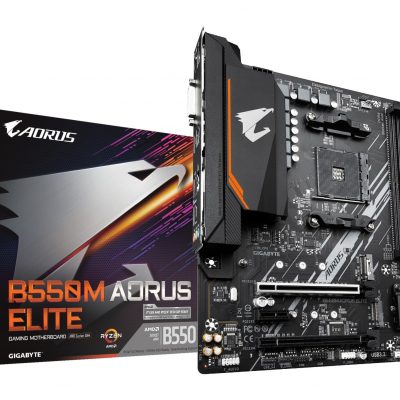 Mainboard GIGABYTE AMD B550 SAM4 Micro-ATX Memory DDR4 Memory slots 4 1xPCI-Express 3.0 1x 1xPCI-Express 3.0 4x 1xPCI-Express 4.0 16x 2xM.2 1xDVI-D 1xHDMI 2xAudio-In 1xAudio-Out 4xUSB 2.0 4xUSB 3.2 1xPS/2 1xRJ45 B550MAORUSELITE1.3
