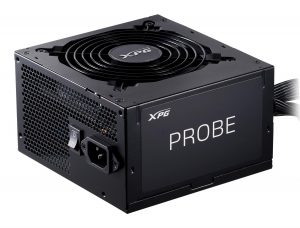 Power Supply ADATA PROBE BRONZE Power Supply 600 Watts Efficiency 80 PLUS BRONZE PFC Active MTBF 100000 hours PROBE600B-BKCEU