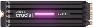 SSD CRUCIAL T710 2TB M.2 PCIe Gen5 NVMe Write speed 13800 MBytes/sec Read speed 14500 MBytes/sec TBW 1200 TB CT2000T710SSD5