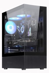 Case GOLDEN TIGER Supported motherboard form factors ATX/micro ATX Black Midi Tower Raider DK-6 RAIDERDK6