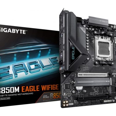 Mainboard GIGABYTE AMD B850 SAM5 Micro-ATX Memory DDR5 Memory slots 4 B850MEAGLEWF6E
