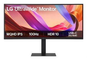LCD Monitor LG 34 " 3440 x 1440 pixels Wide Quad HD Native aspect ratio 21:9 LCD Curved 34U650A-B