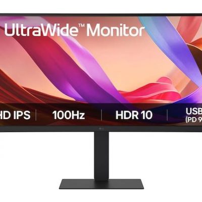 LCD Monitor LG 34 " 3440 x 1440 pixels Wide Quad HD Native aspect ratio 21:9 LCD Curved 34U650A-B