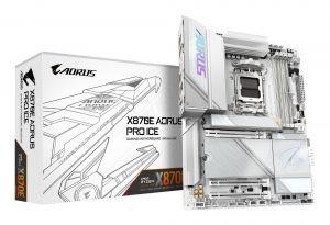 Mainboard GIGABYTE AMD X870E SAM5 ATX Memory DDR5 Memory slots 4 X870EAORUSPROICE1.1