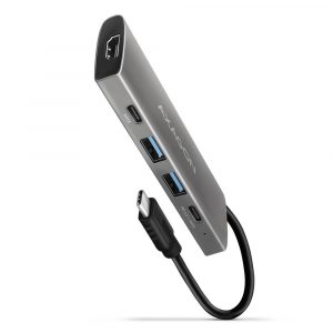 I/O HUB USB-C 5IN1/0.13M HMC-5G22 AXAGON