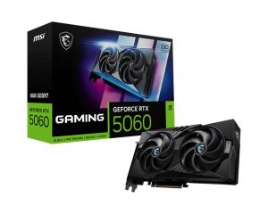 Graphics Card MSI NVIDIA GeForce RTX 5060 8 GB GDDR7 128 bit PCI Express x16 5.0 Active RTX50608GGAMINGOC