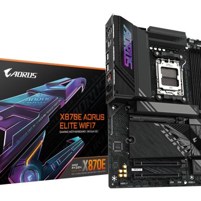 Mainboard GIGABYTE AMD X870E SAM5 ATX Memory DDR5 Memory slots 4 1xPCI-Express 3.0 4x 1xPCI-Express 4.0 4x 1xPCI-Express 5.0 16x 4xM.2 1xHDMI 4xUSB 2.0 6xUSB 3.2 2xUSB-C 1xOptical S/PDIF 1xRJ45 2xAudio port X870EAELITEWIFI71.2