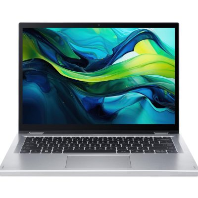 Notebook ACER Aspire Go Spin 14 AGSP14-31PT-C72L CPU Intel N-Series N150 800 MHz 14" Touchscreen 1920x1200 RAM 16GB LPDDR5 SSD 512GB IntelGraphics Integrated ENG Windows 11 Home Pure Silver 1.54 kg NX.J3UEL.001