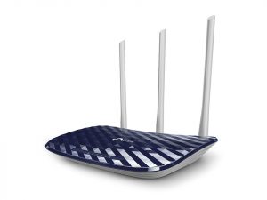 Wireless Router TP-LINK 733 Mbps IEEE 802.11a IEEE 802.11b IEEE 802.11g IEEE 802.11n IEEE 802.11ac 1 WAN 4x10/100M Number of antennas 3 ARCHERC20V4