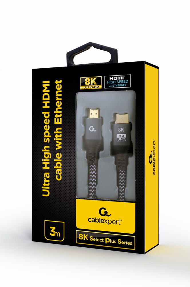 CABLE HDMI-HDMI 8K 3M SELECT/PLUS CCB-HDMI8K-3M GEMBIRD