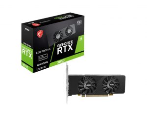 Graphics Card MSI NVIDIA GeForce RTX 3050 6 GB GDDR6 96 bit PCI Express x8 4.0 Active RTX3050LPE6GOC