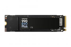 SSD SAMSUNG 990 EVO Plus 1TB M.2 PCIe Gen5 NVMe TLC Write speed 6300 MBytes/sec Read speed 7150 MBytes/sec 2.38mm TBW 1200 TB MZ-V9S1T0BW