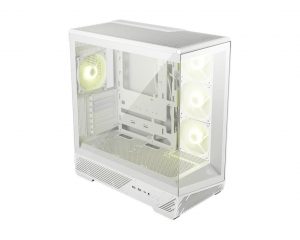 Case MSI ATX/micro ATX/Mini-ITX White/Transparent Midi Tower MAG PANO 130R PZ WHITE MAGPANO130RPZWHITE