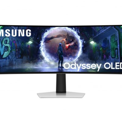 Monitor SAMSUNG Odyssey G9 G93SD 49" Gaming/Curved Panel OLED 5120x1440 32:9 240 Hz 0.03 ms Colour White LS49DG934SUXEN