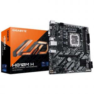 Mainboard GIGABYTE Intel H810 LGA1851 Micro-ATX Memory DDR5 Memory slots 2 H810MH1.0