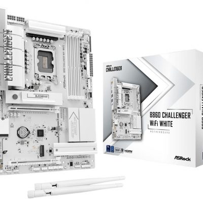 Mainboard ASROCK Intel B860 LGA 1851 (Socket V1) ATX RAM DDR5-SDRAM 4xSlots Wi-Fi Yes Bluetooth Yes 1xNumber of M.2 (M) slots B860CHALLENGERWIFIWH