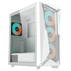 Case GIGABYTE C301GW V2 MidiTower Case product features Transparent panel Not included ATX EATX MicroATX MiniITX Colour White C301GWV2