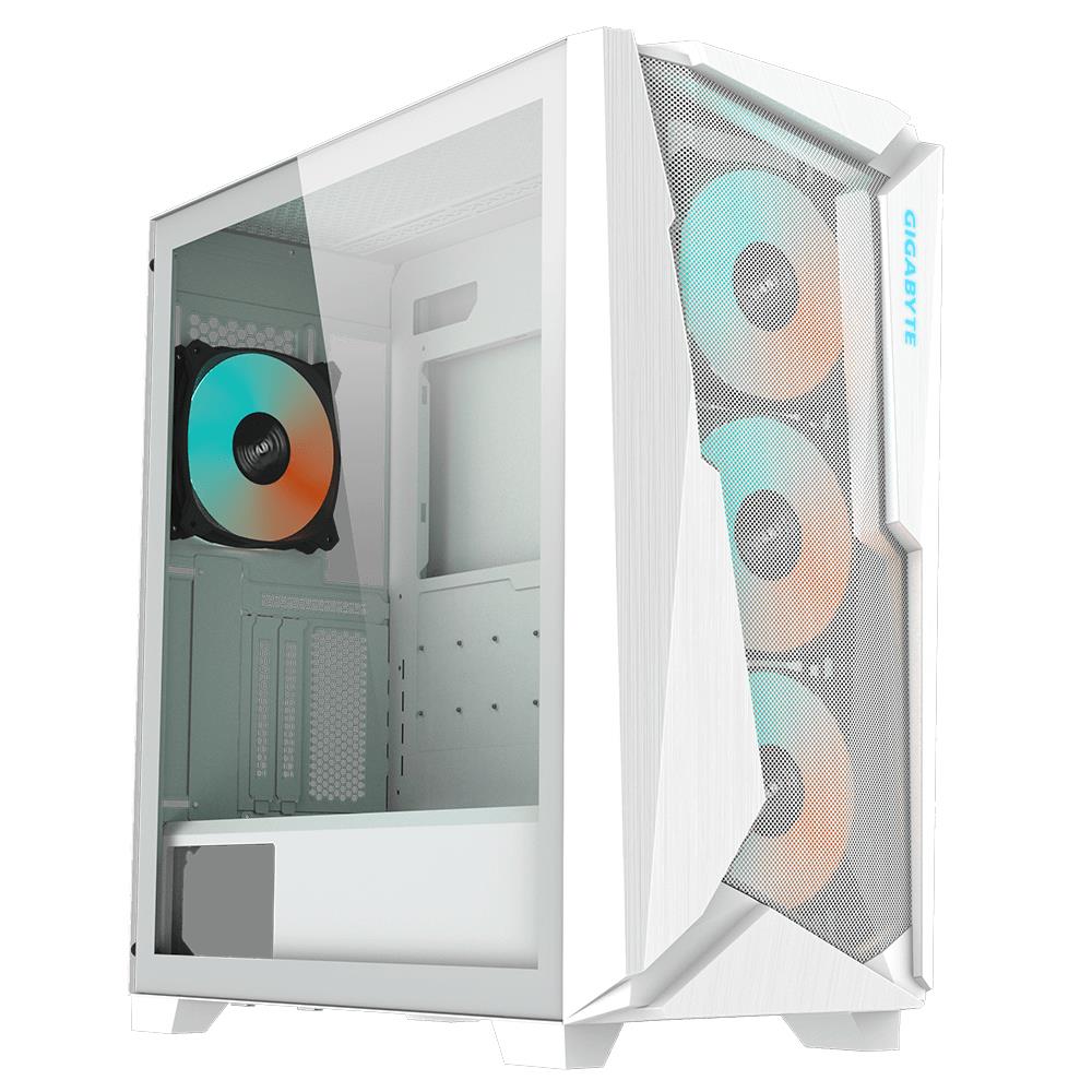 Case GIGABYTE C301GW V2 MidiTower Case product features Transparent panel Not included ATX EATX MicroATX MiniITX Colour White C301GWV2