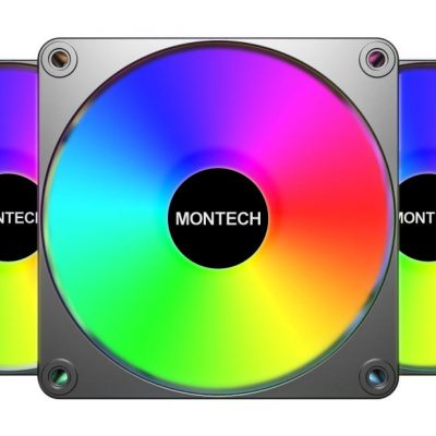 CASE FAN 120MM GF120R V2/ARGB PWM 3I1 (B) MONTECH