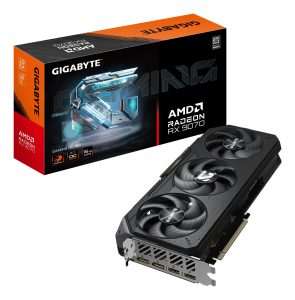 Graphics Card GIGABYTE AMD Radeon RX 9070 16 GB GDDR6 256 bit PCI Express 5.0 Active R9070GAMINGOC-16GD1.0