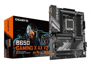 Mainboard GIGABYTE AMD B650 Socket AM5 ATX RAM DDR5-SDRAM 4xSlots Wi-Fi Yes Bluetooth Yes 3xNumber of M.2 (M) slots B650 GAMING X AX V2 1.2 B650GAMINGXAXV21.2