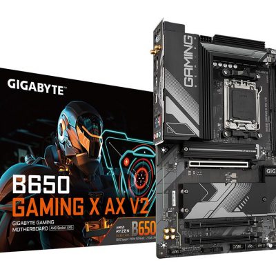 Mainboard GIGABYTE AMD B650 SAM5 ATX Memory DDR5 Memory slots 4 1xPCI-Express 16x 1xPCI-Express 3.0 1x 3xM.2 1xHDMI 1xDisplayPort 3xUSB 2.0 4xUSB 3.2 1xUSB-C 1xPS/2 1xRJ45 3xAudio port B650GAMINGXAXV21.2