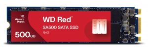 SSD SANDISK 350xTBW rating MTBF 1750000 h Read speed 560 MB/s Write speed 530 MB/s Serial ATA III M.2 500 GB POWERED BY SANDISK Red SA500 WDS500G1R0B