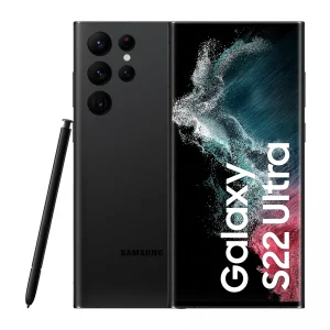 REFURBISHED Samsung Galaxy S22 Ultra 5G 256GB S908B, Black, Grade A+