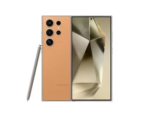 REFURBISHED Samsung Galaxy S24 Ultra 5G 1TB S928B, Orange, Grade C+