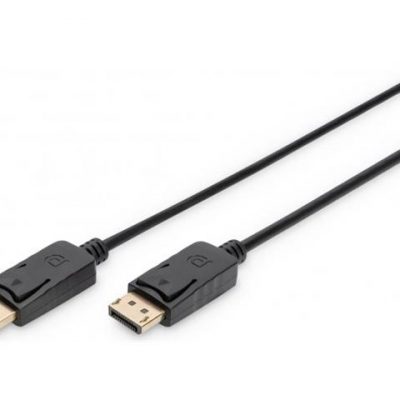 Digitus DisplayPort Connection Cable AK-340100-010-S DP male DP to DP 1 m