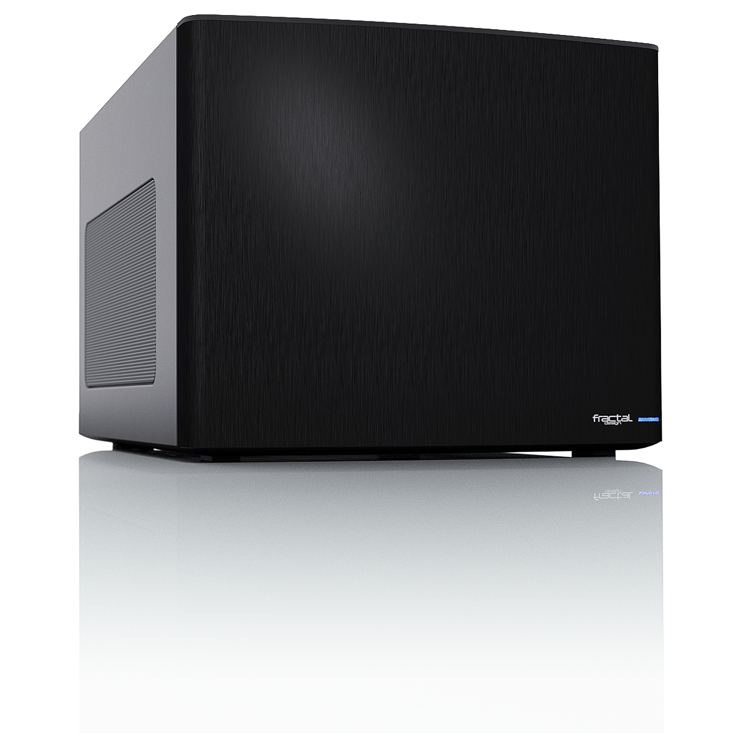 Fractal Design NODE 304 2 – USB 3.0 (Internal 3.0 to 2.0 adapter included)1 – 3.5mm audio in (microphone)1 – 3.5mm audio out (headphone)Power button with LEDHDD LED Black - Image 5